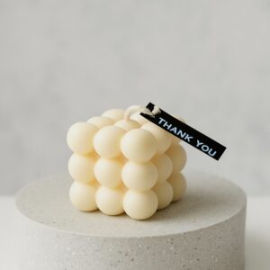 SCENTED BUBBLE CANDLE